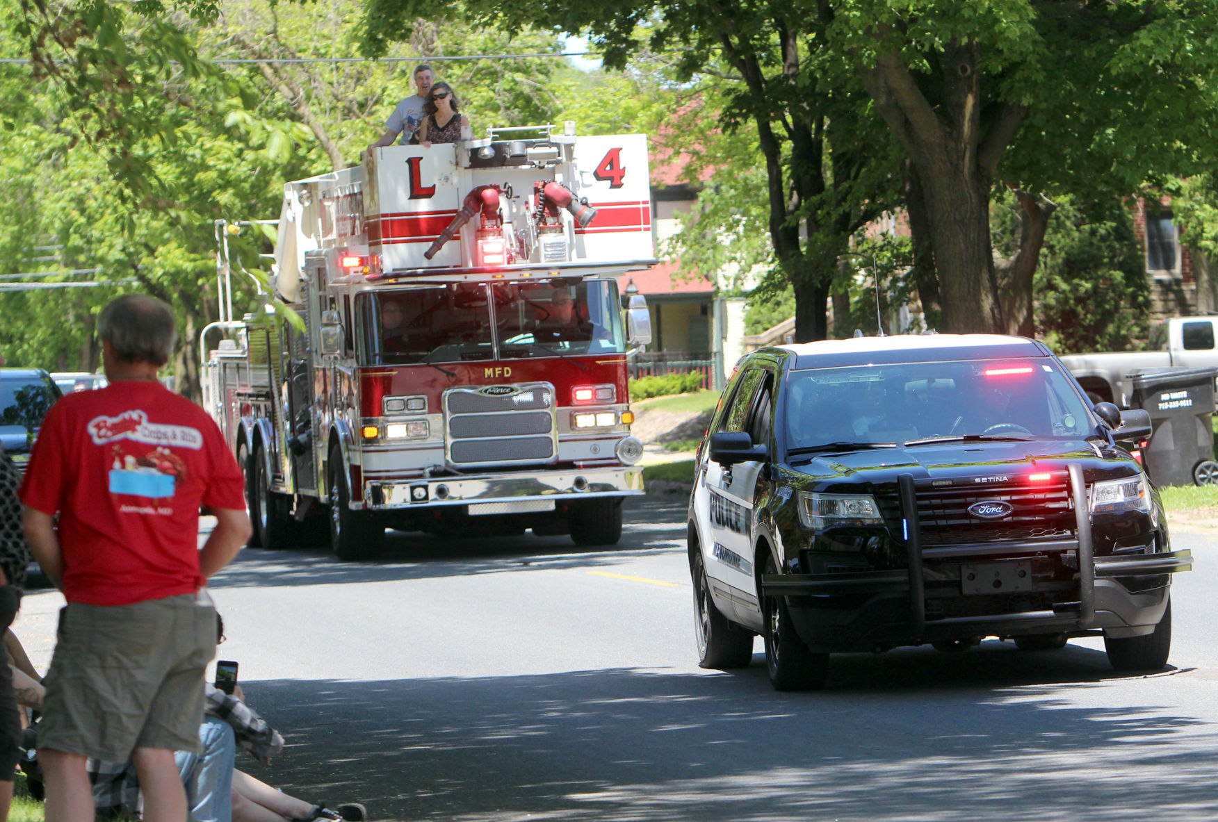 Menomonie High School Graduation Parade 5-31-20